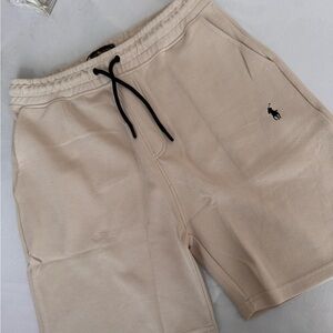 Ralph Lauren Men's Cream Athletic Shorts